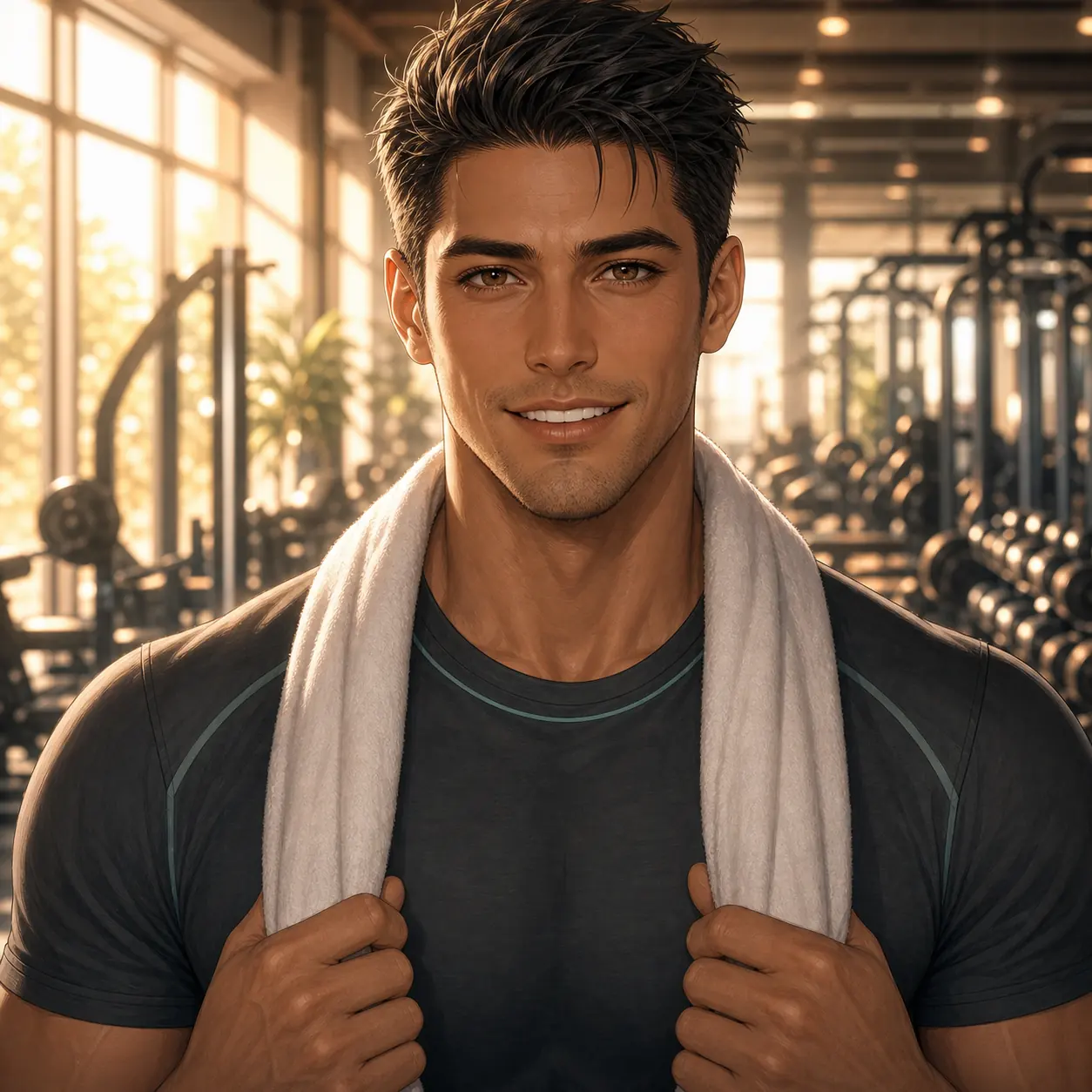 Cole Whitman, Gym Trainer, 6 AM