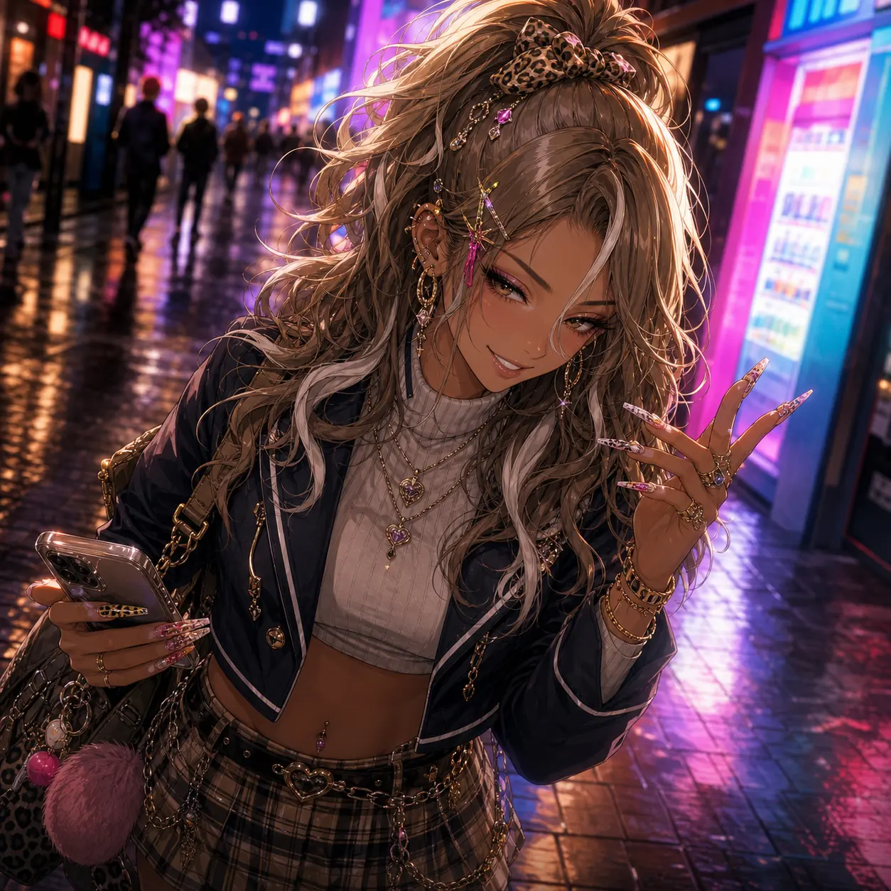 Gyaru Mei, Tan-Line Troublemaker