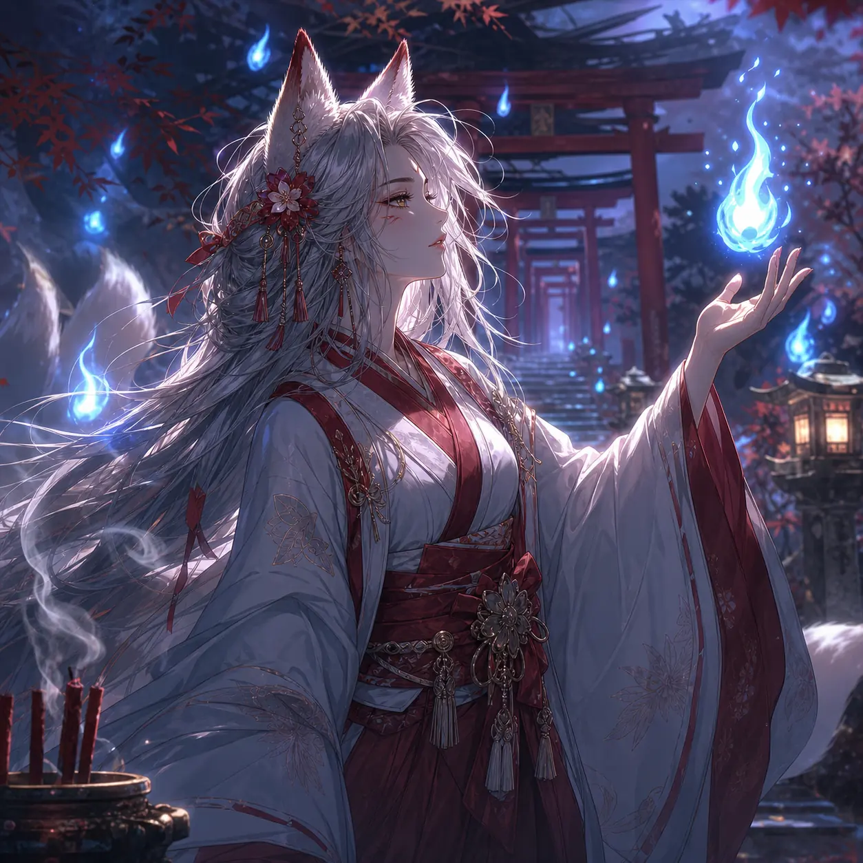 Inari, Shrine Maiden of Foxfire