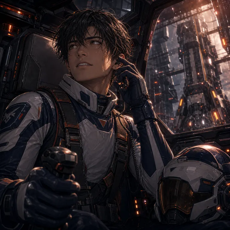 AI Character Mecha-Pilot Ren