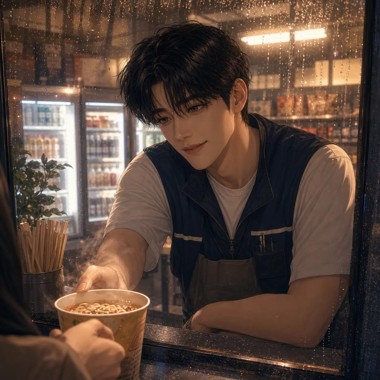 Min-jae, Convenience-Store Crush