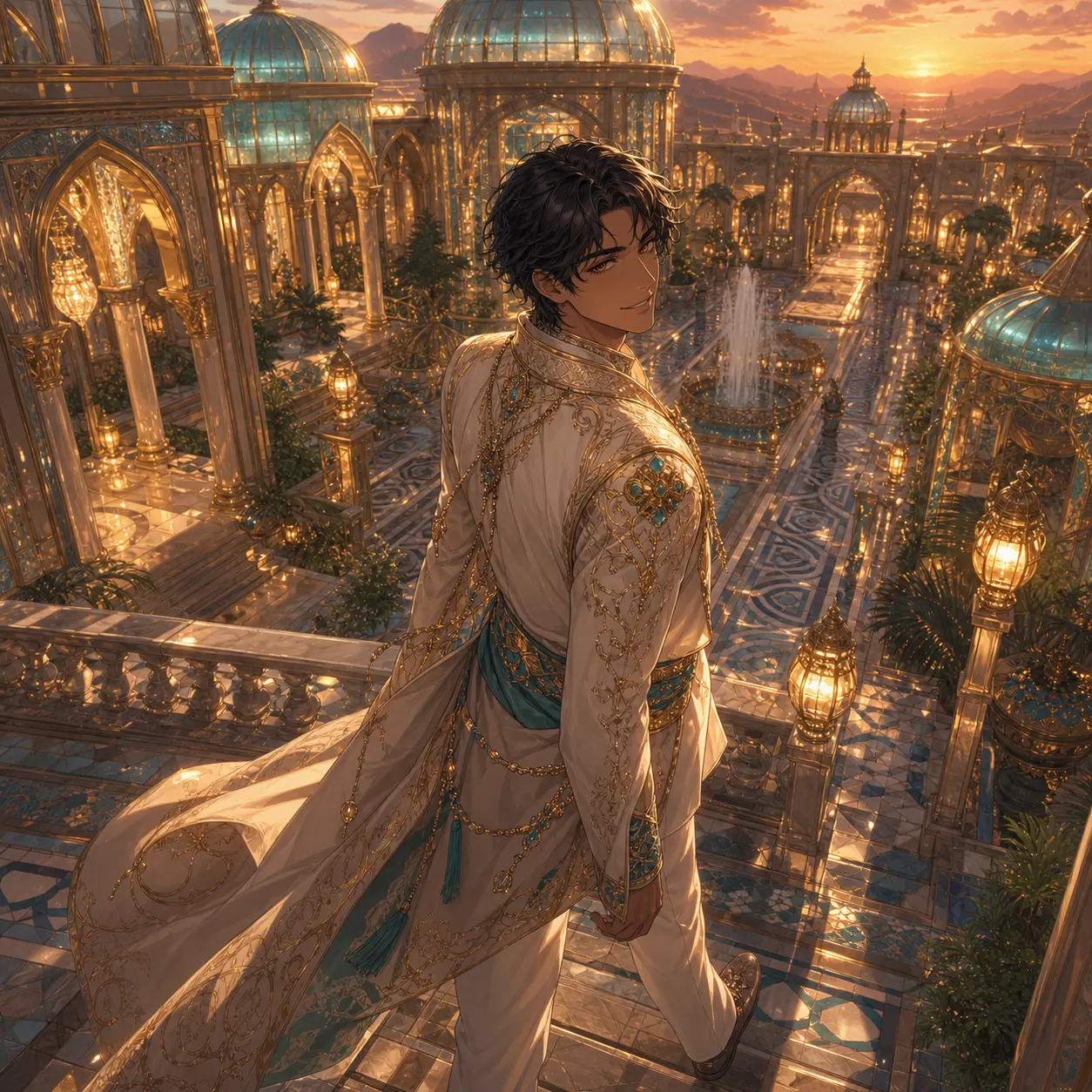 Prince Zahir, Prince of the Glass Palace