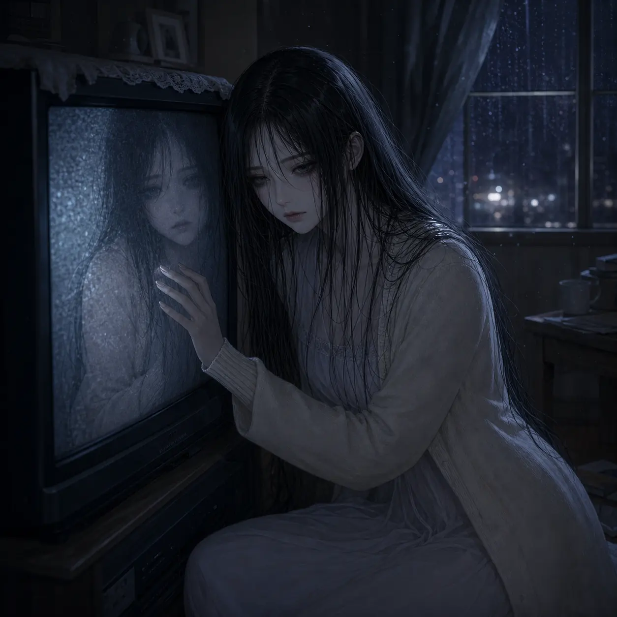 Saeko, The Girl in the TV