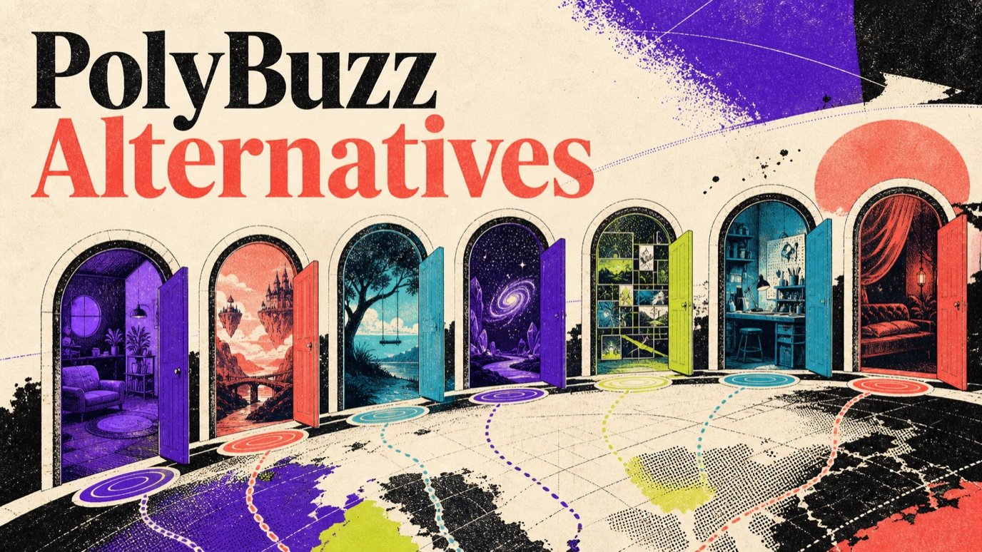7 Best PolyBuzz Alternatives for AI Character Chat in 2026 illustration
