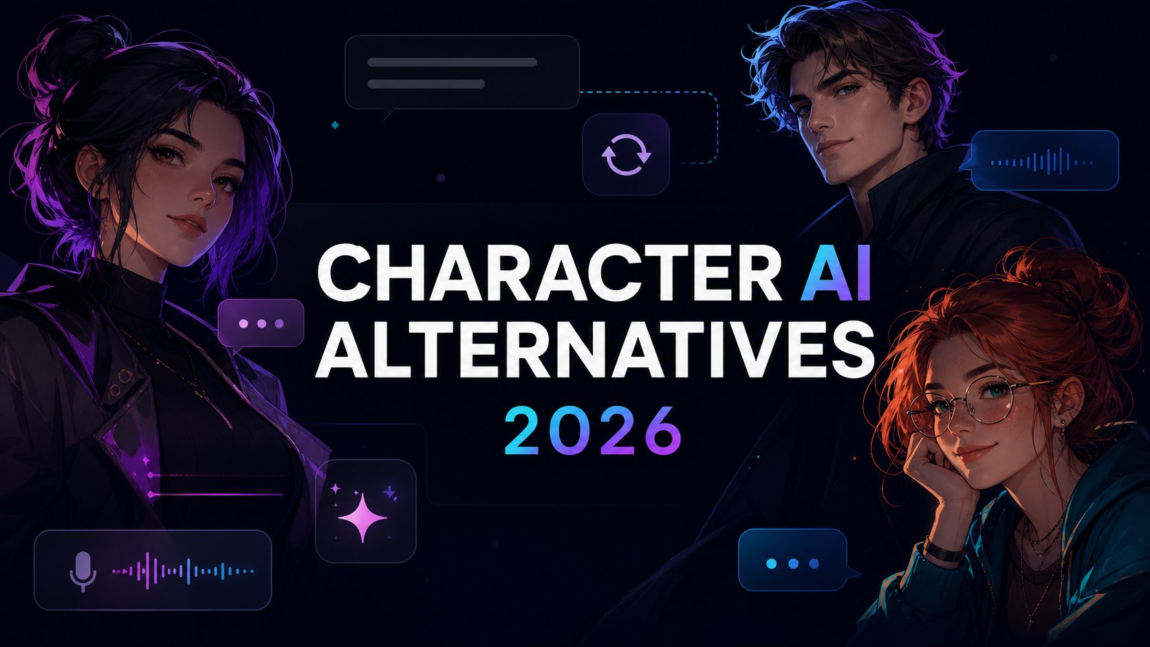 Best Character AI Alternatives for 2026 illustration
