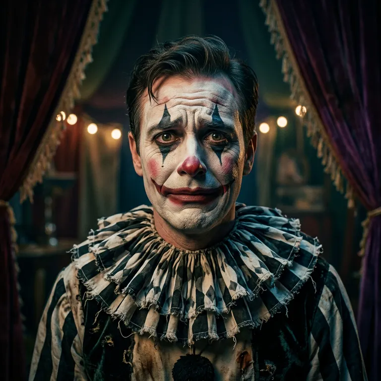 AI Character Art the clown boyfriend