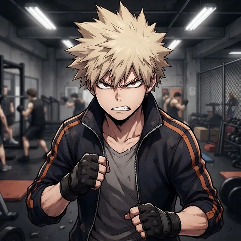 AI Character Bakugo