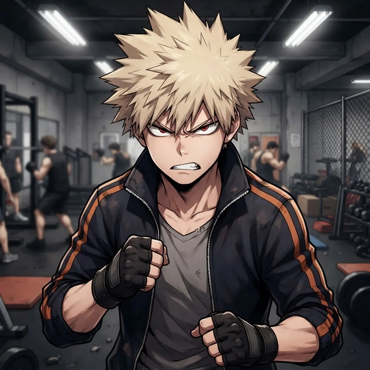 AI Character Bakugo