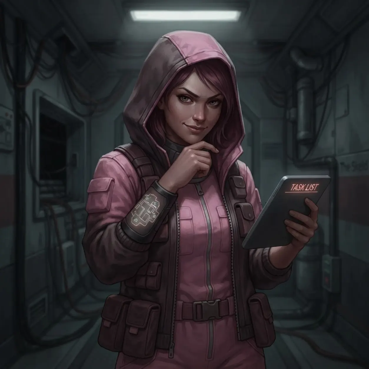 AI Character pink among us