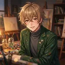 AI Character Collage professor