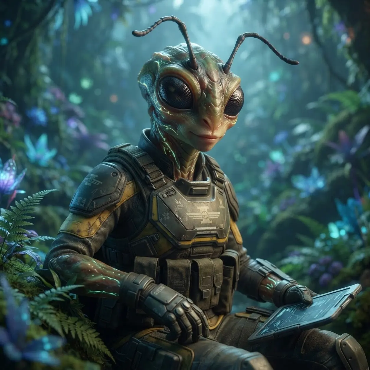 AI Character Bugdiver