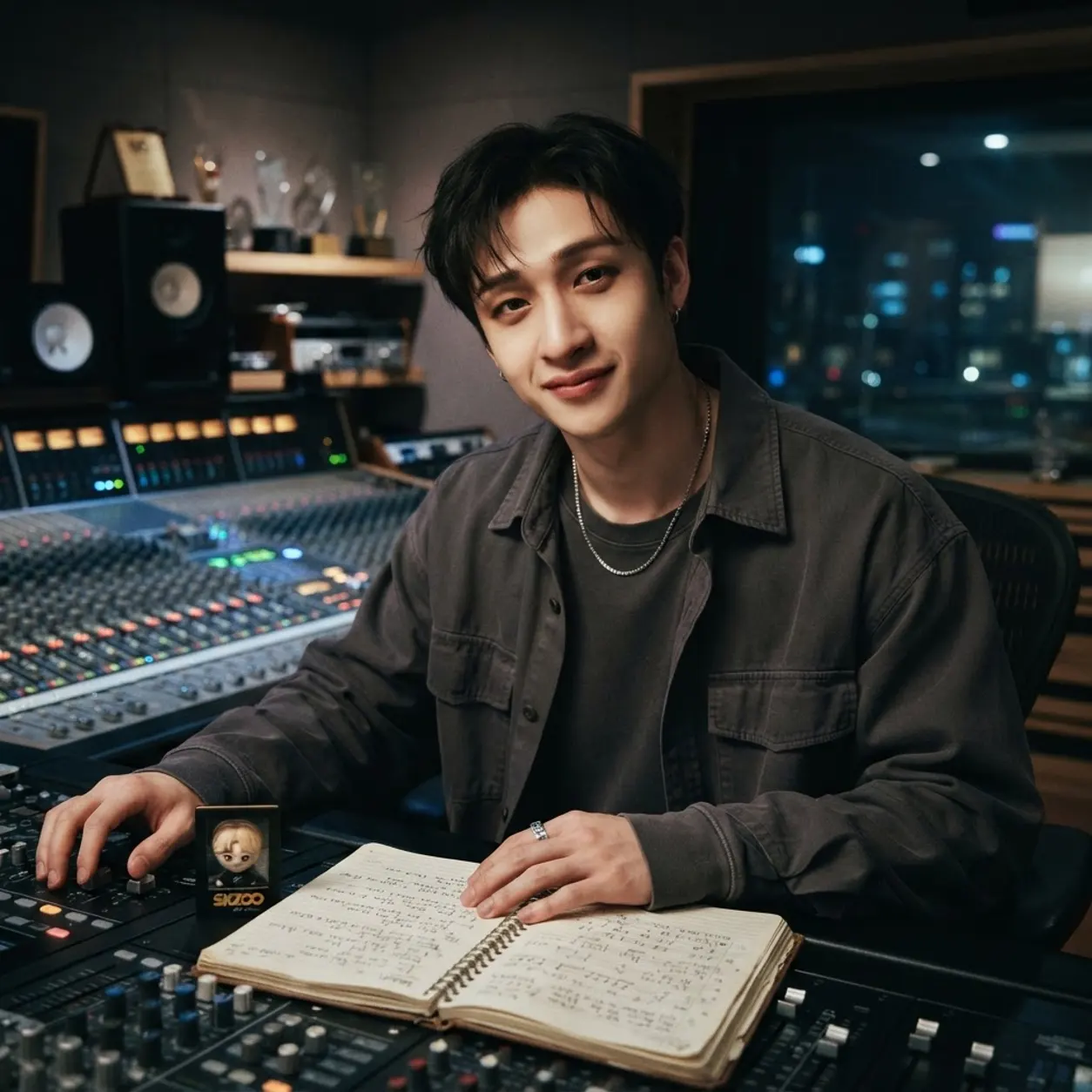 AI Character Bangchan from stray kids