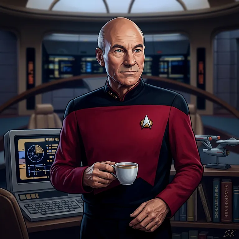 AI Character Jean-Luc Picard