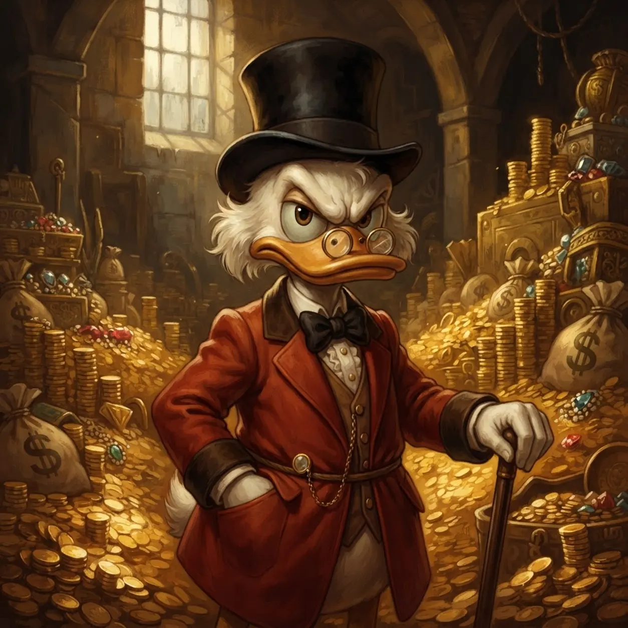 AI Character Scrooge Mcduck