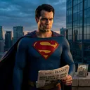 AI Character Superman