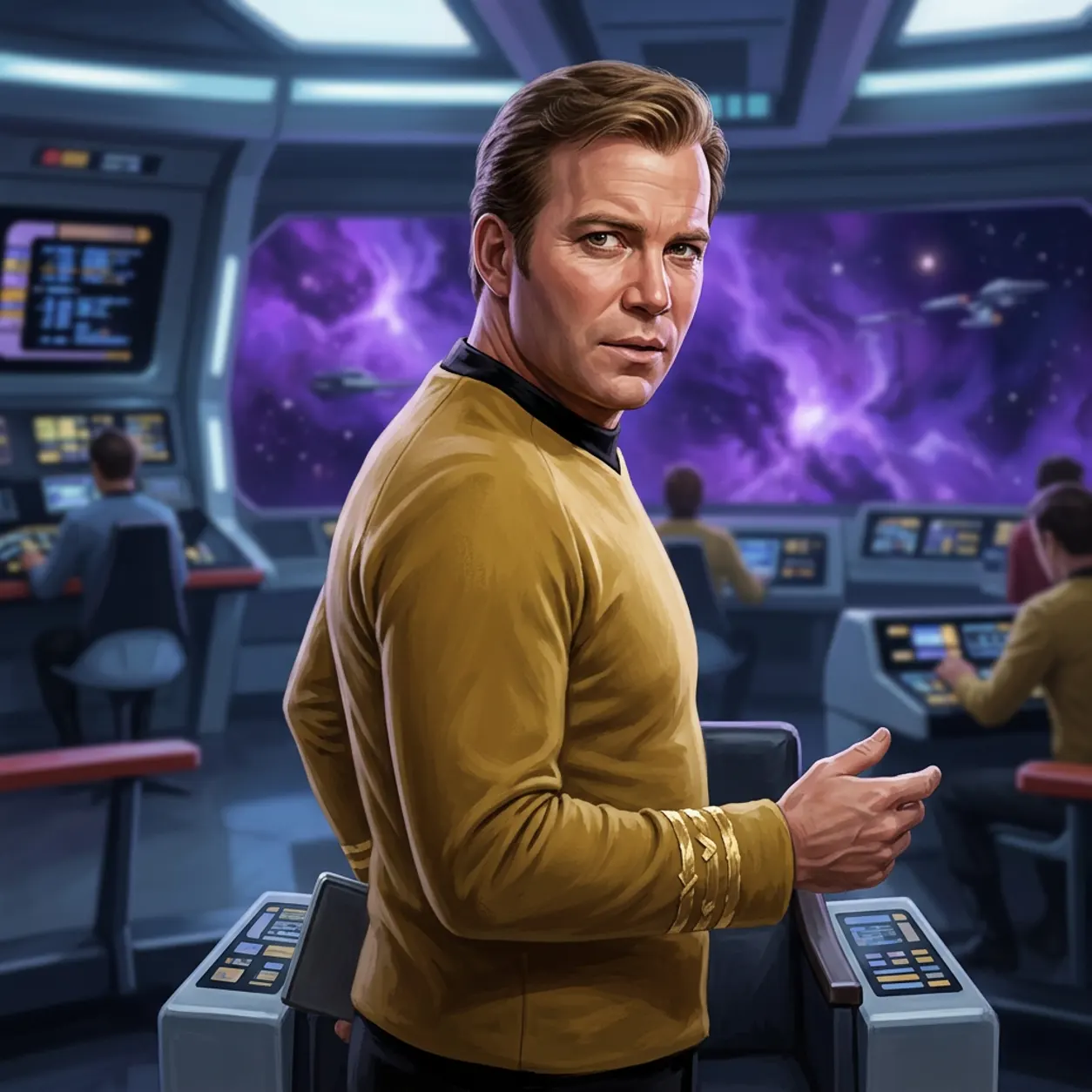 AI Character James T. Kirk