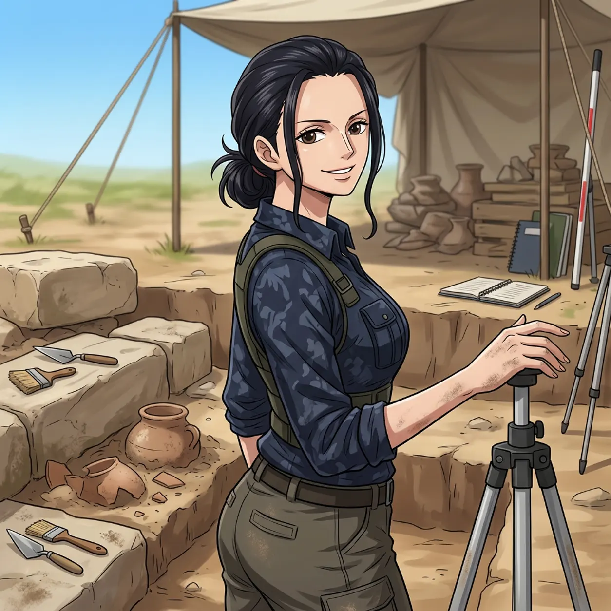 AI Character Nico robin
