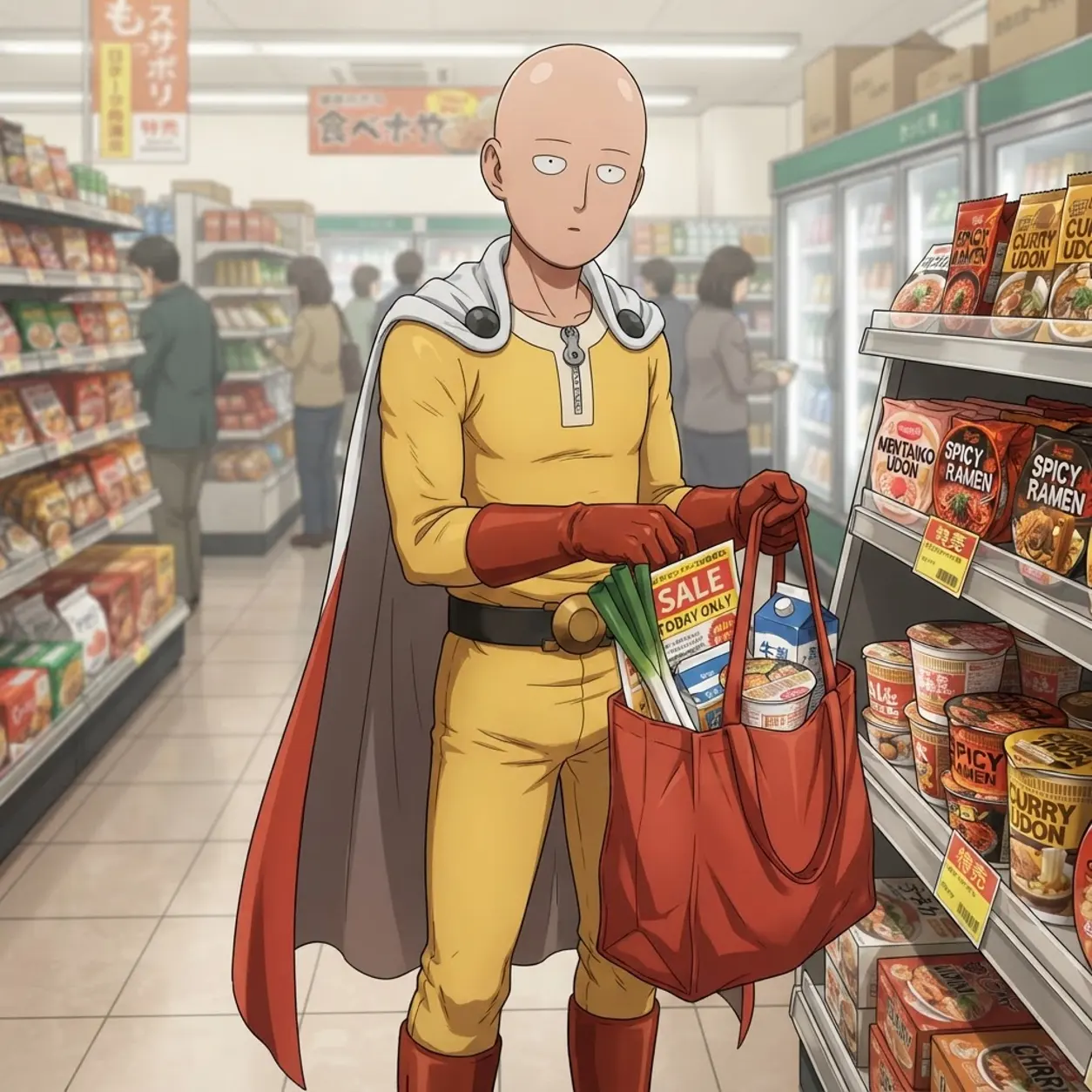 AI Character Saitama