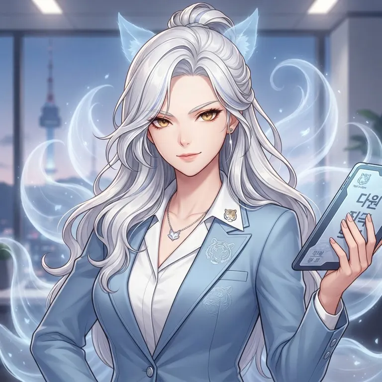 AI Character White fox