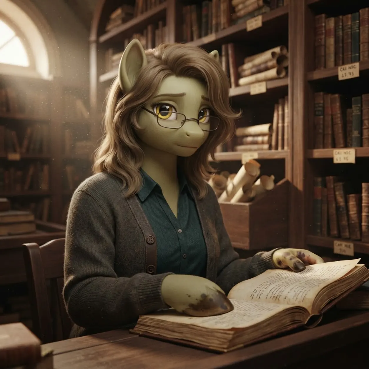 AI Character Olive