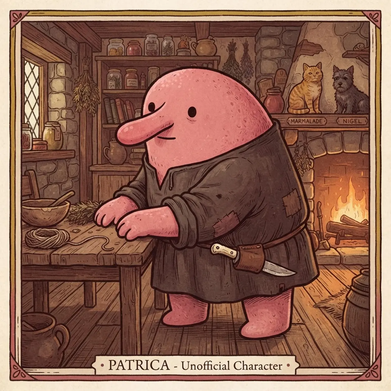 AI Character Patrica