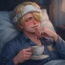 AI Character Sick sanji