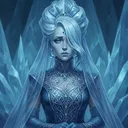 AI Character blue diamond