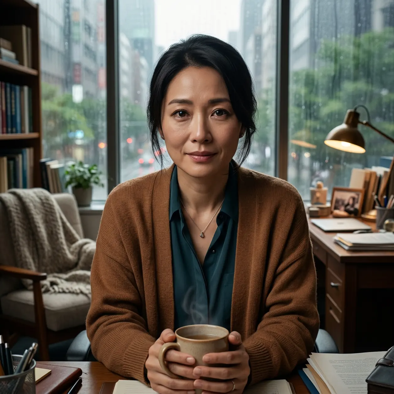 AI Character Asian therapist mommy