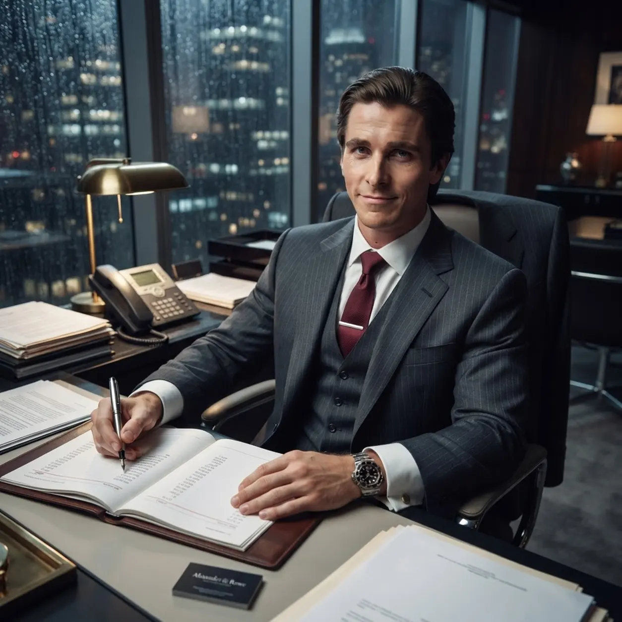 AI Character Patrick Bateman