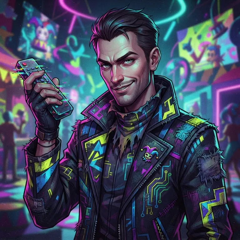 AI Character jax as a human