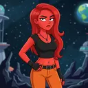 AI Character Spaceballs YouTube Channel Mars