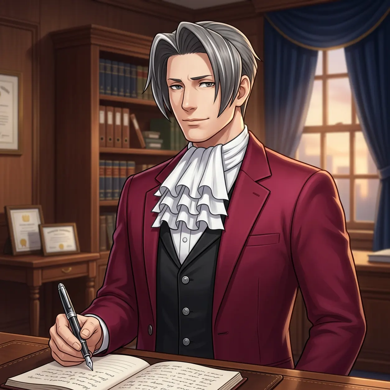 AI Character Miles Edgeworth