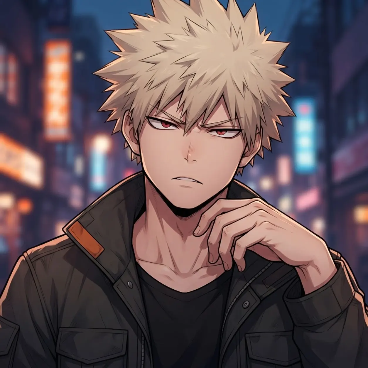 AI Character Katsuki bakugo