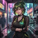 AI Character lime