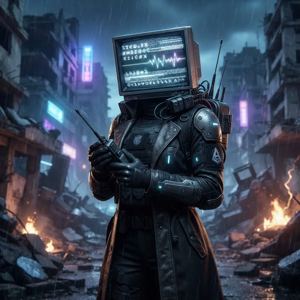 AI Character TV woman