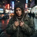 AI Character homeless
