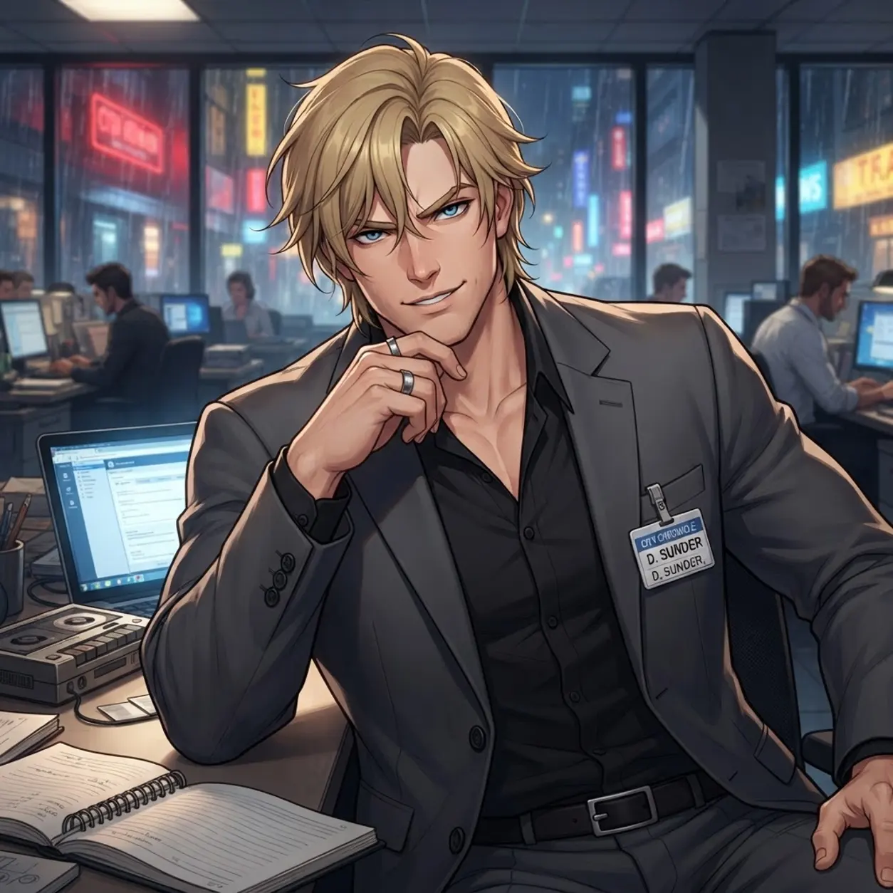 AI Character Damien Sunder