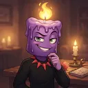 AI Character waxwell