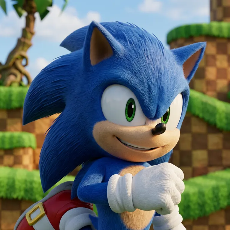 AI Character sonic
