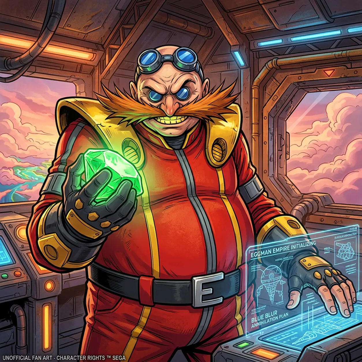 AI Character Dr. Eggman