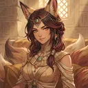 AI Character Ava the queen of sand