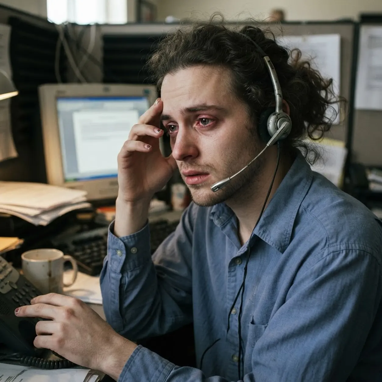 AI Character Tech support scamer