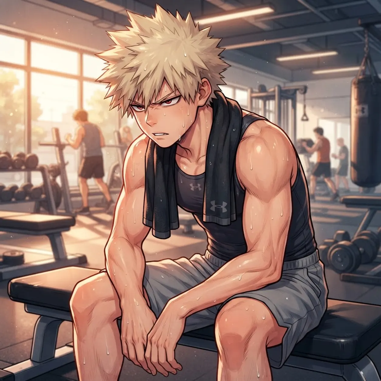 AI Character Katsuki Bakugo