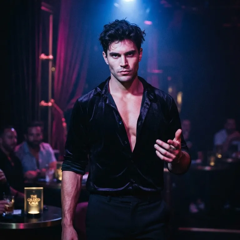 AI Character a stripper