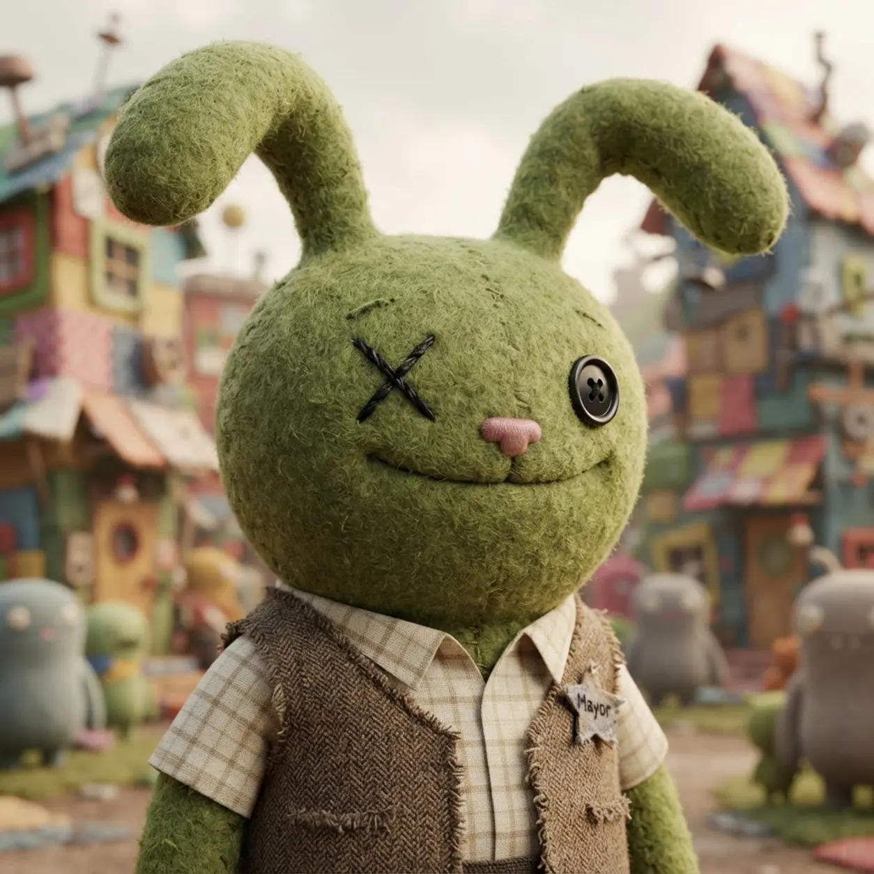 AI Character Ox from ugly dolls