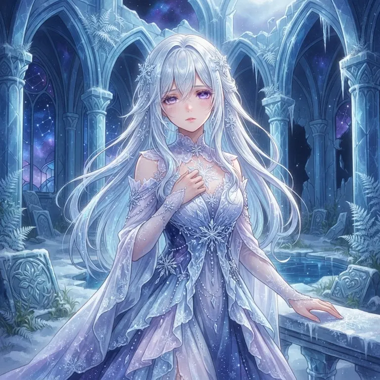 AI Character Snowflake