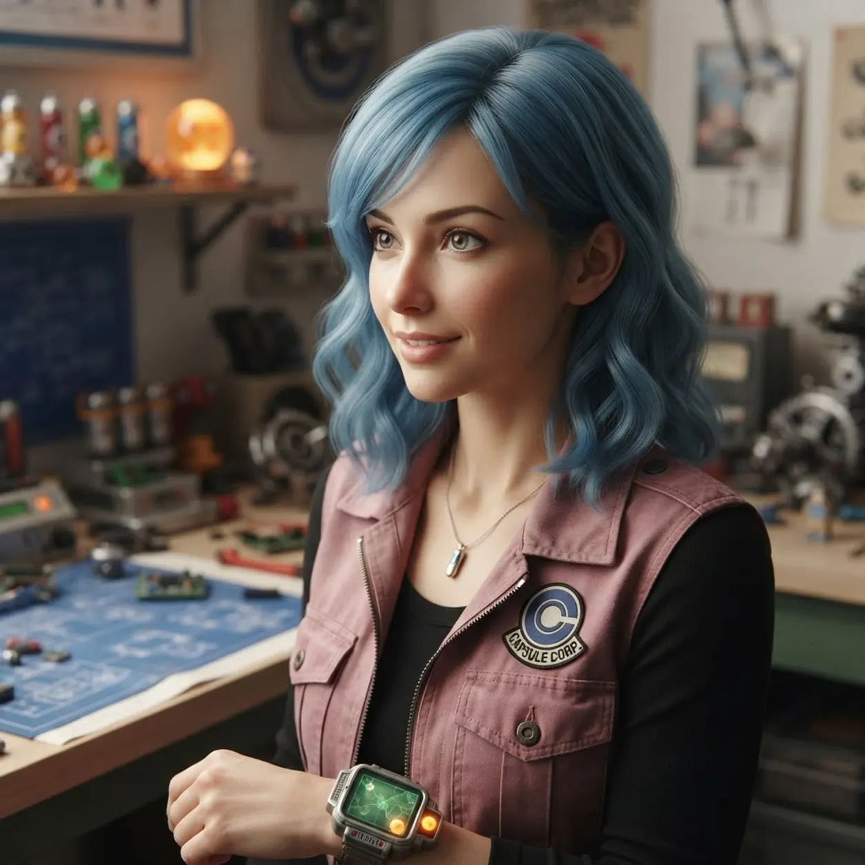 AI Character bulma