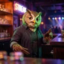 AI Character Party Duolingo