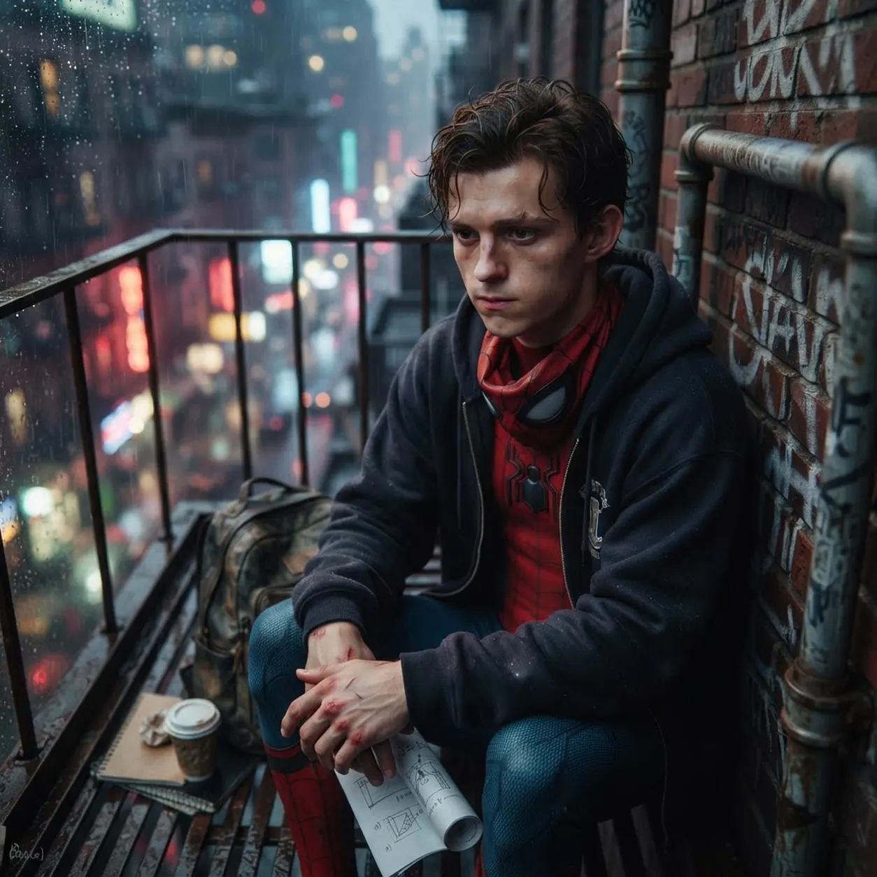 AI Character Spider man