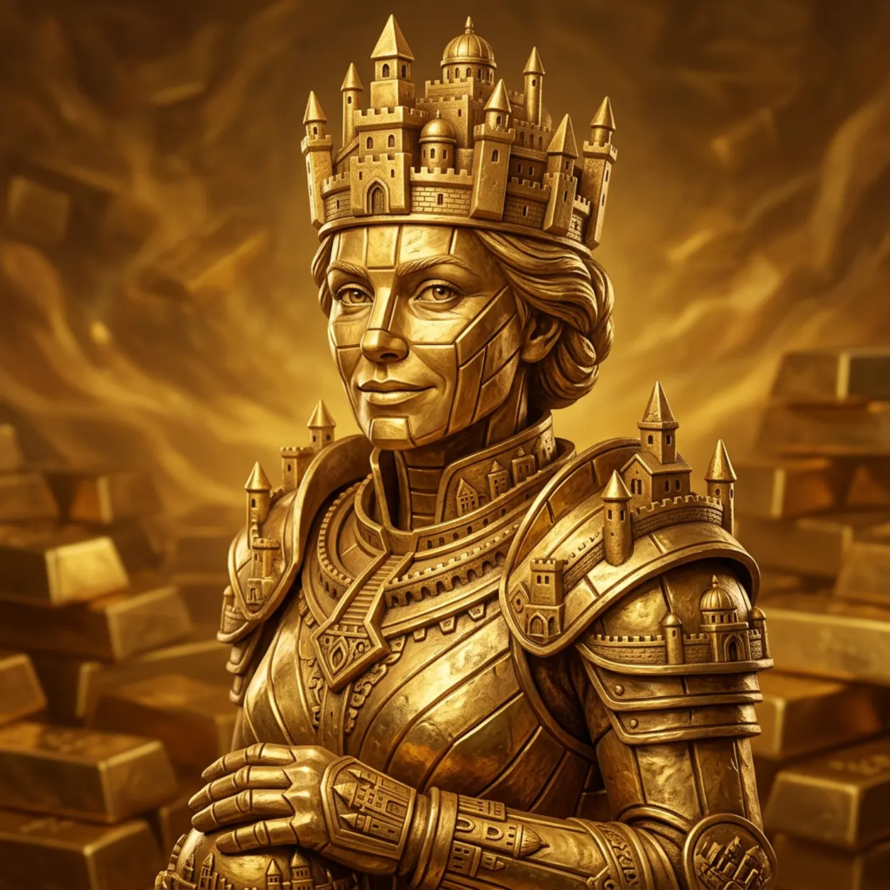 AI Character Golden cheese